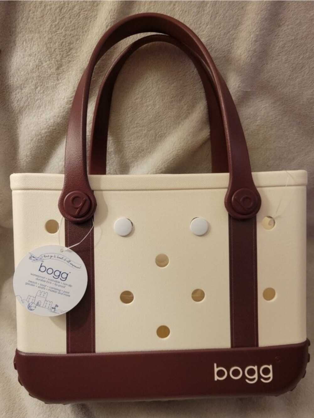 Babyy Bogg Bag Crimson Crest. Discontinued Bag.